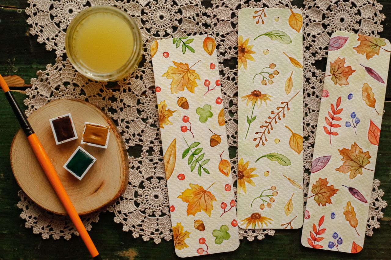 Autumn Leaves & Colour Mixing